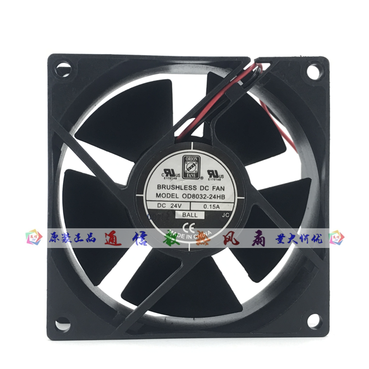 ORION FANS OD8032-24HB 8CM 8032 24V 0.15A 2-wire inverter cooling fan