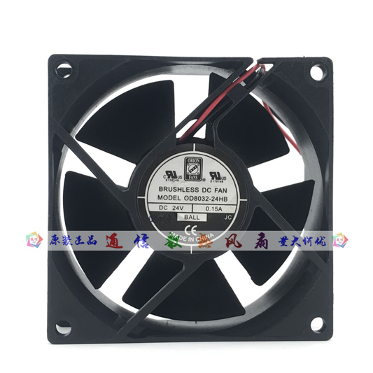 ORION FANS OD8032-24HB 8CM 8032 24V 0.15A 2-wire inverter cooling fan