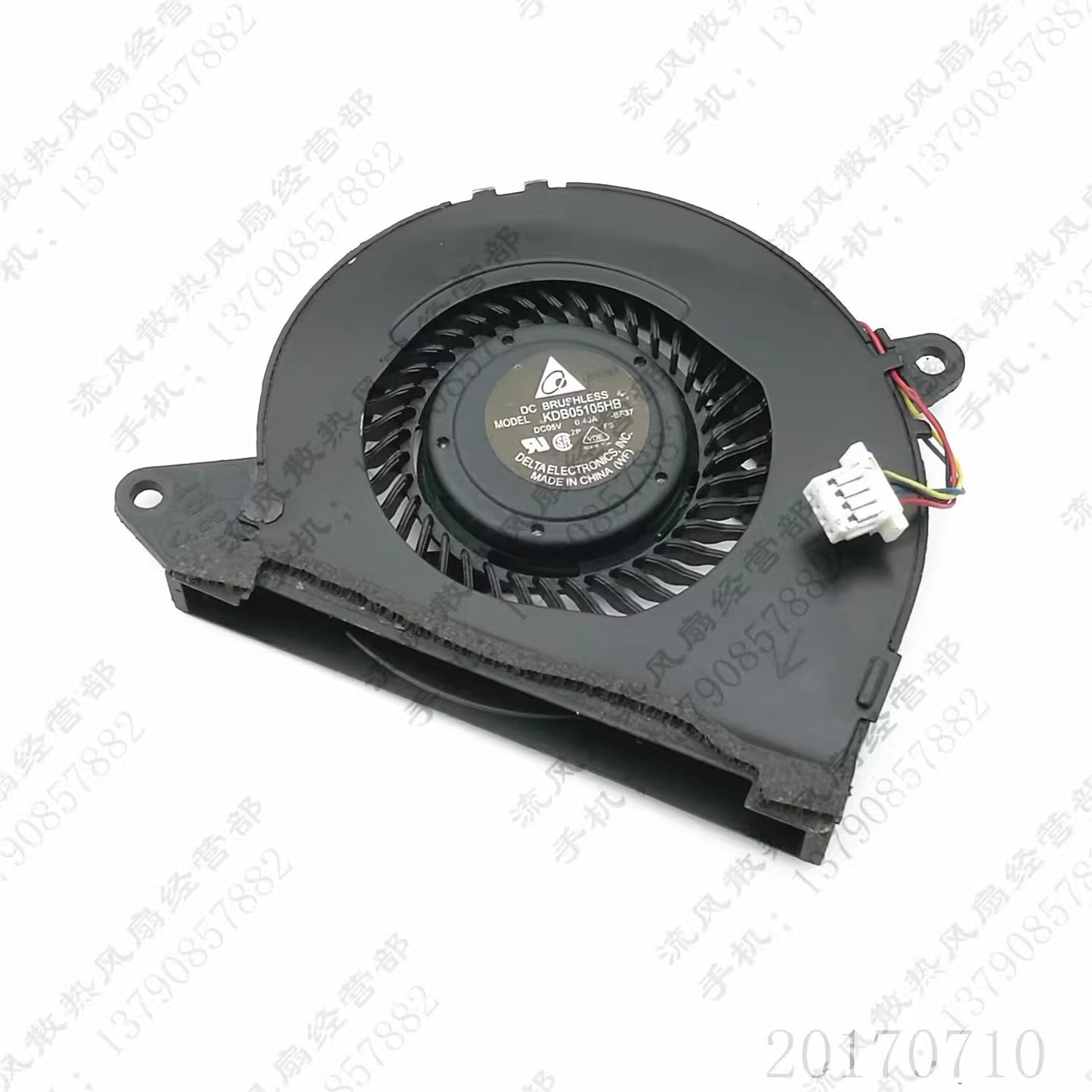 DELTA KDB05105HB -BF37 DC5V 0.40A 4-wire for ASUS Notebook CPU Cooling Fan