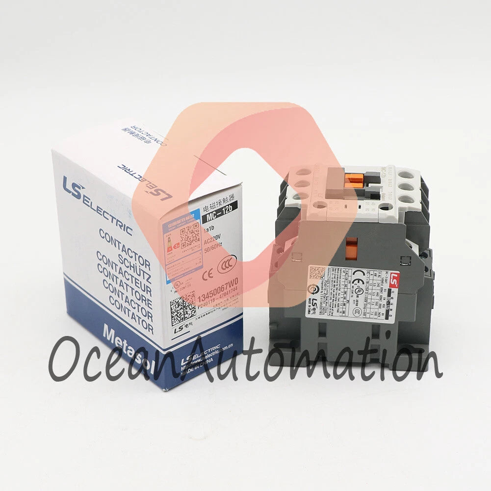 1PCS FOR LS 3P AC contactor GMC-12 220VAC=MC-12b AC220V