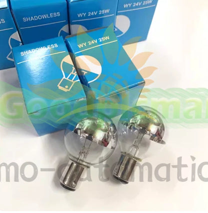 10pcs for 3 Holes Shadowless Lamp WY24V25W BA15D 24V25W 500H Bulb