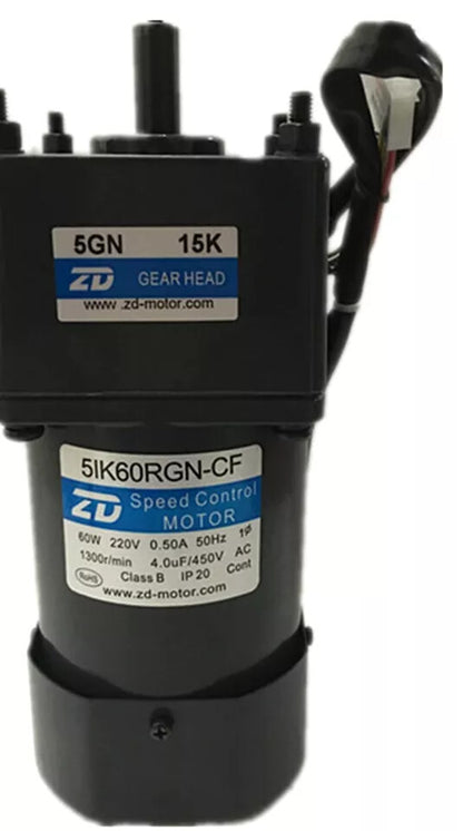 1PC  ZD 5IK60RGN-CF AC220v Gear Speed Motor