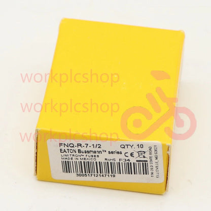 10PCS BUSSMANN FNQ-R-7-1/2 (FNQ-R-7.5) 7.5 Amp 600V Time Delay Fuses #US