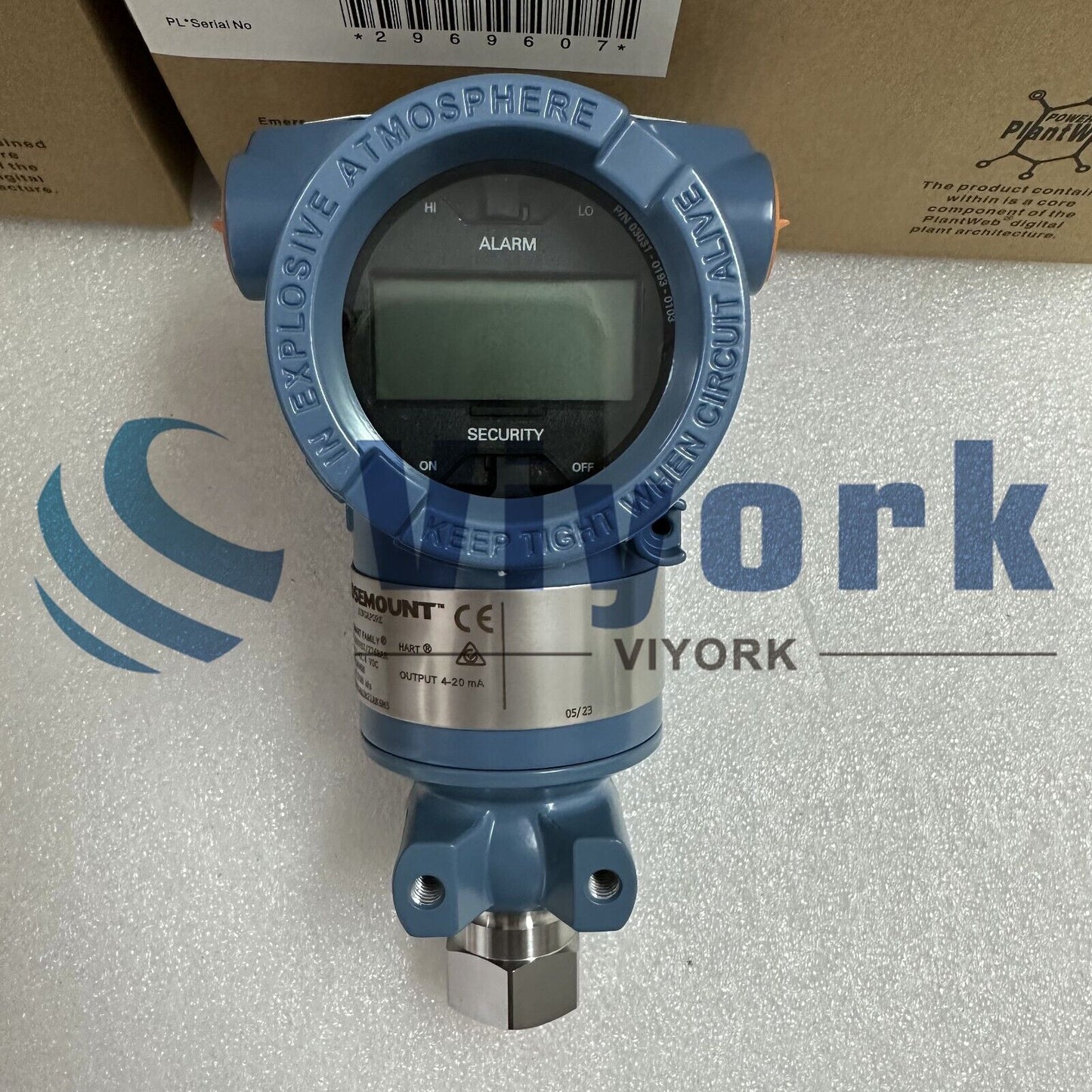 new Rosemount 3051TG4A2B21AK6M5 PRESSURE TRANSMITTER & - ROSEMOUNT