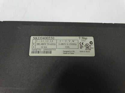 NIDEC SKD3400550 DRIVE - NIDEC CORP