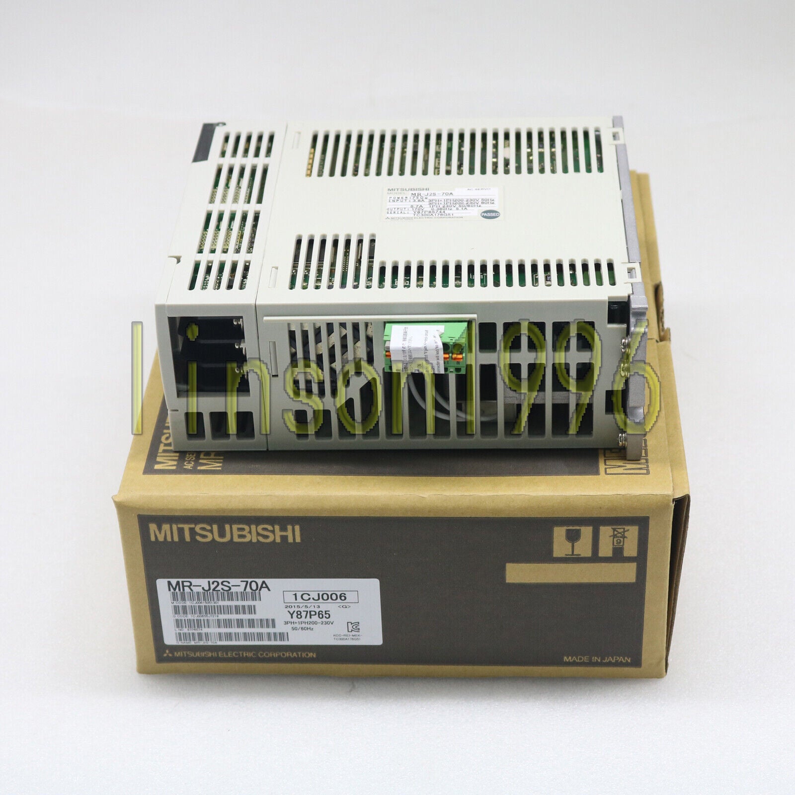 Mitsubishi MR-J2S-70A Servo Amplifier Amplifier/Servo Drive, 1-Year Warranty - MITSUBISHI