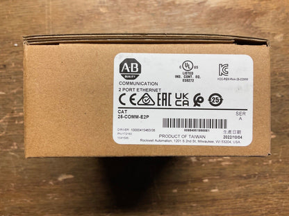 New Sealed Allen Bradley 25-COMM-E2P Series A PowerFlex 520 2-port ethernet - KOEED