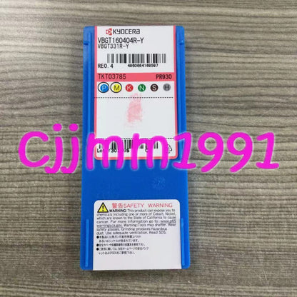 new 10PCS/box   Kyocera CNC blade VBGT160404R-Y PR930
