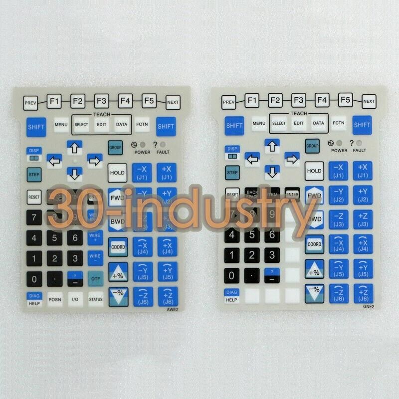 Membrane Keypad for FANUC A05B-2518-C202#EAW AWE2 Teach Pendant - FANUC