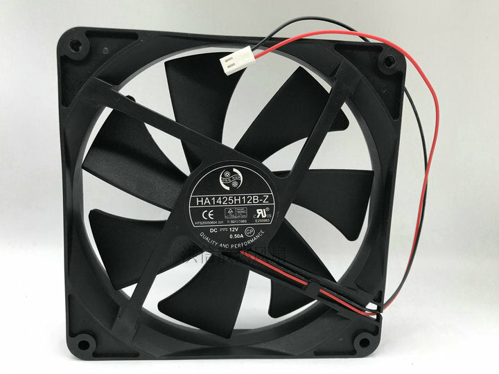 1pcs GP 14025 HA1425H12B-Z DC12V 0.50A 14CM 140*25MM fan