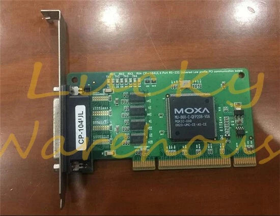 1PCS MOXA CP-104UL 4 Port RS-232 Universal PCI Communication Card