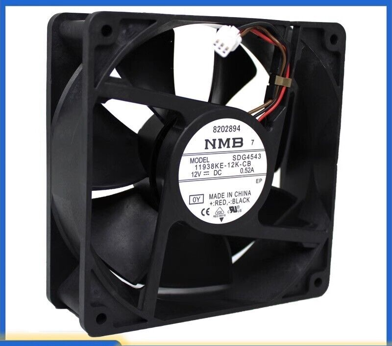 NMB 11938KE-12K-CB 12038 12V 0.52A 3pin Inverter Cooling Fan
