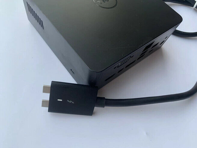 used DELL TB18DC Precision7530 7730 Thunderbolt 3 Docking Station Dual USB-C 4K 240W