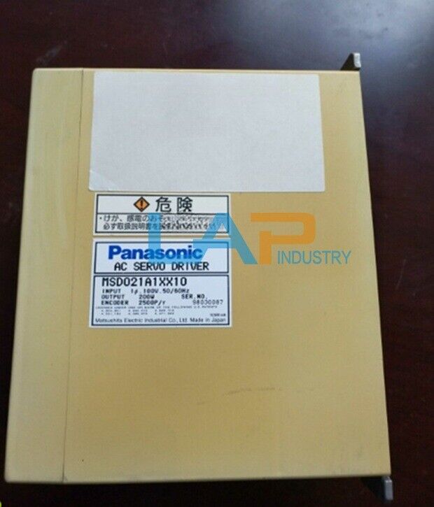 Panasonic MSD021A1XX10 AC Servo Driver - 1PCS New Model - PANASONIC