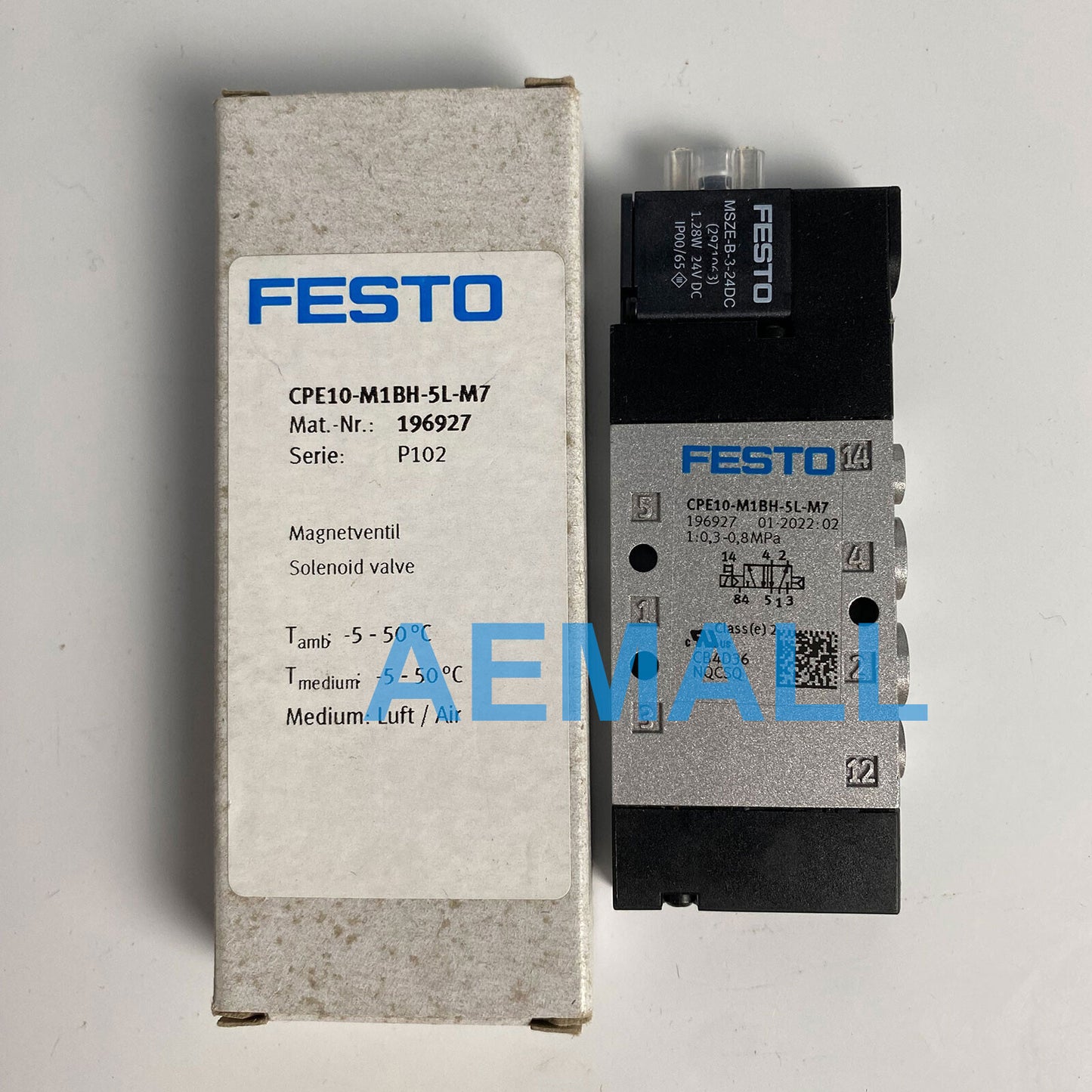 1pcs Festo CPE10-M1BH-5L-M7 196927 Solenoid Valve
