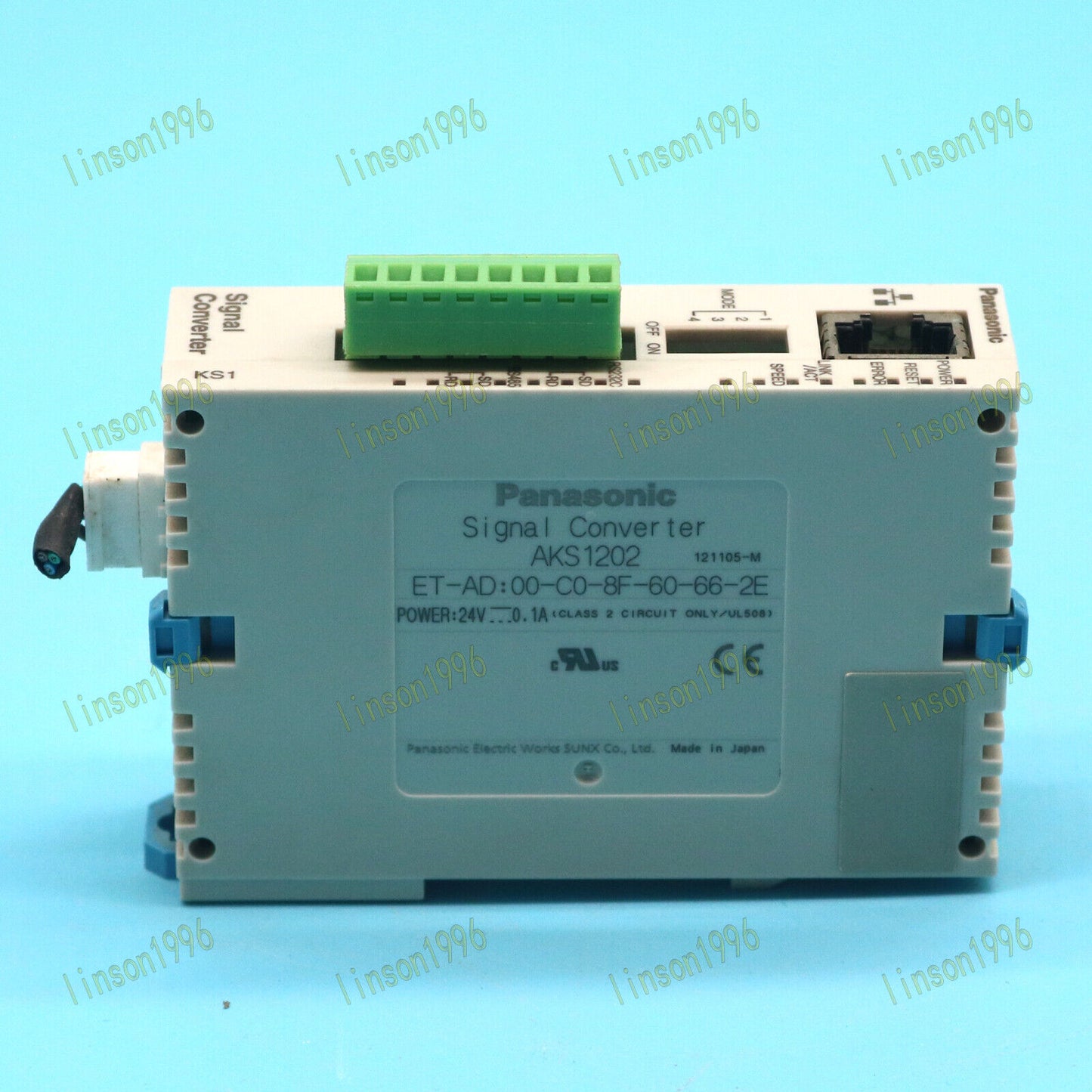 Used Panasonic AKS1202 Signal Converter Tested Good - PANASONIC