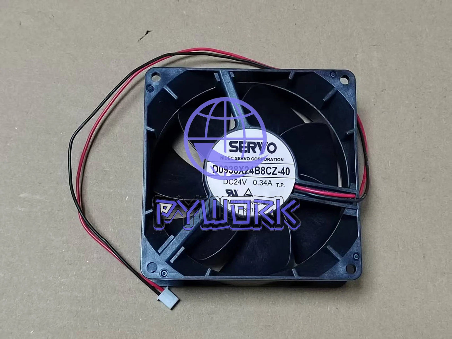 1PCS SERVO D0938X24B8CZ-40 DC 24V 0.34A 8.16W 9038 9CM 90mm Equipment fan