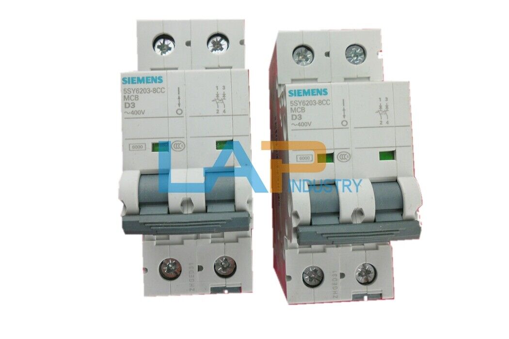 new 1PC  FOR SIEMENS Miniature Circuit Breaker 5SY6203-8CC 2P 3A