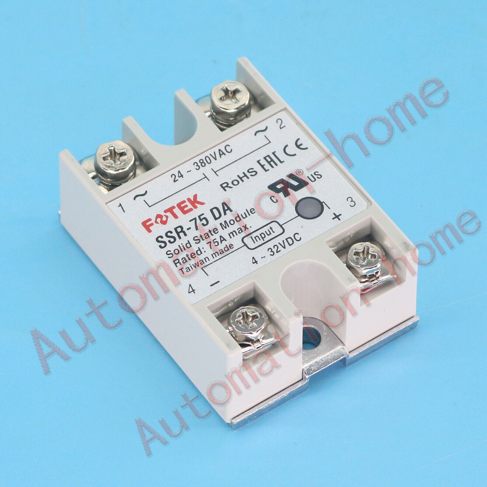 new 1pcs   FOTEK SSR-75DA Solid State Relay#QW