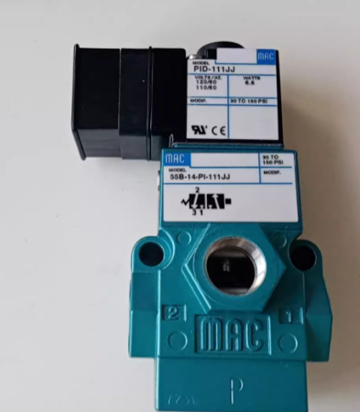 MAC 55B-14-PI-111JJ solenoid valve - MAC