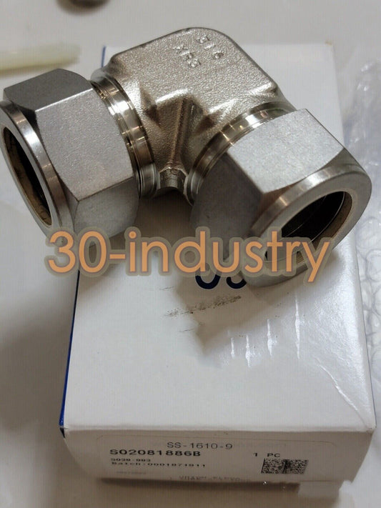 Swagelok SS-1610-9 90 Degree Elbow Stainless Steel Union Fitting - SWAGELOK