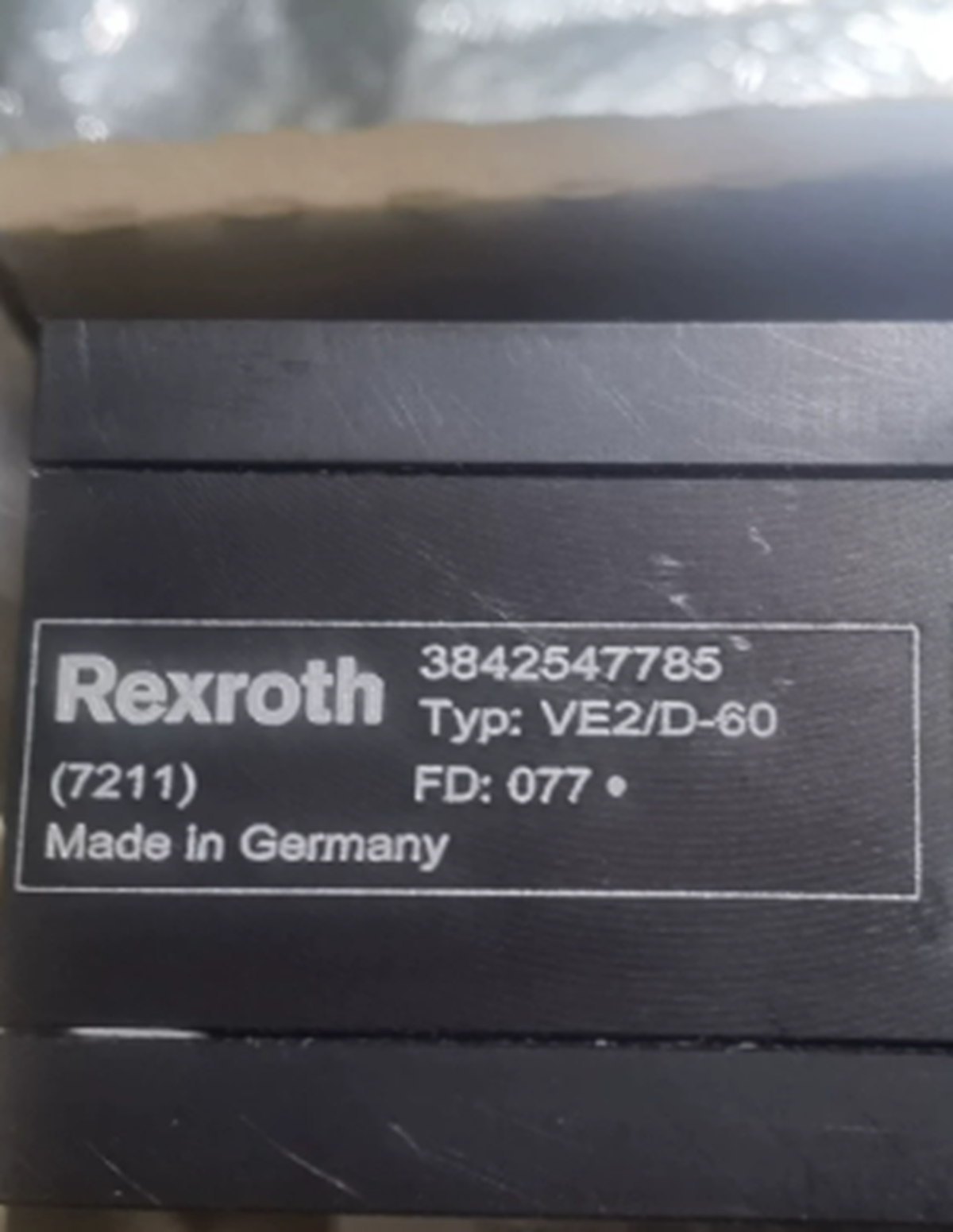VE2/D-60 Stop Gate REXROTH - REXROTH