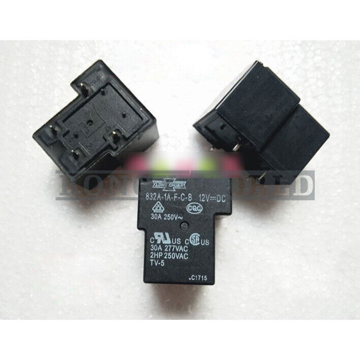 new 10PCS SONG CHUAN Relay 832A-1A-F-C-B 12VDC