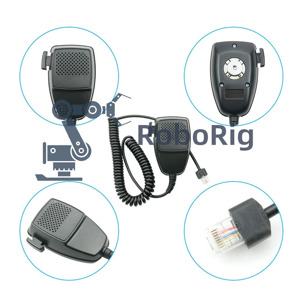 10PC 8pin HMN3596A Car Mobile Radio Speaker Mic for Motorola GM950 GM300 PRO5100
