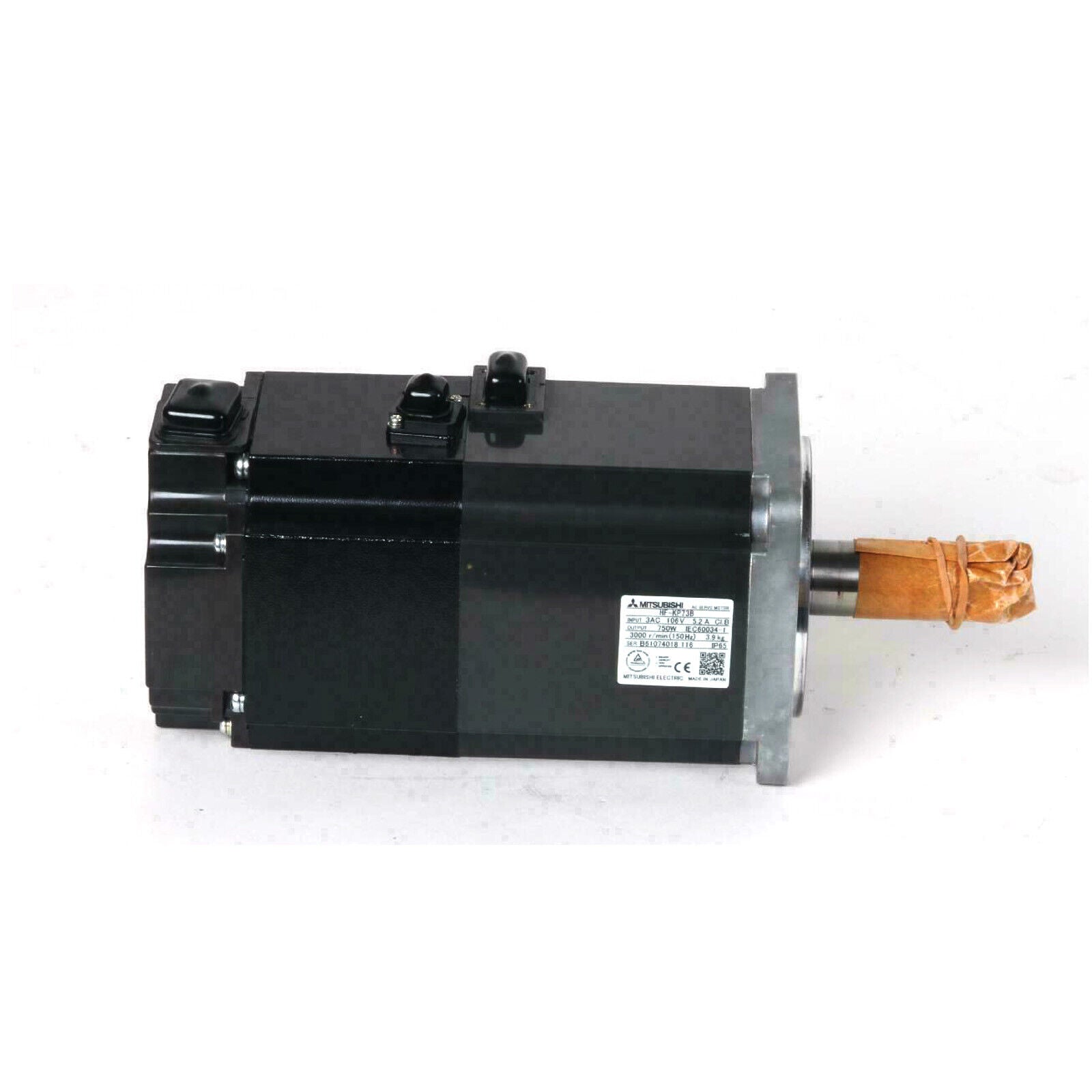 MITSUBISHI HF-KP73B Servo Motor, High Performance Industrial Motor, 73HP, 220V AC, 60Hz, 200A, 16,000 RPM, Heavy Duty - MITSUBISHI