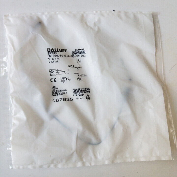Balluff Magnetic Sensor BMF 204K-PS-C-2A-SA2-S49-00, Fast - BALLUFF