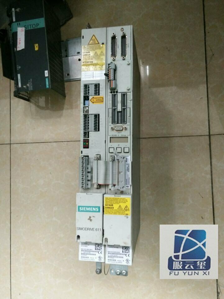 used ONE  Siemens 6SN1146-1AB00-0BA1 Servo drive power supply Tested Good