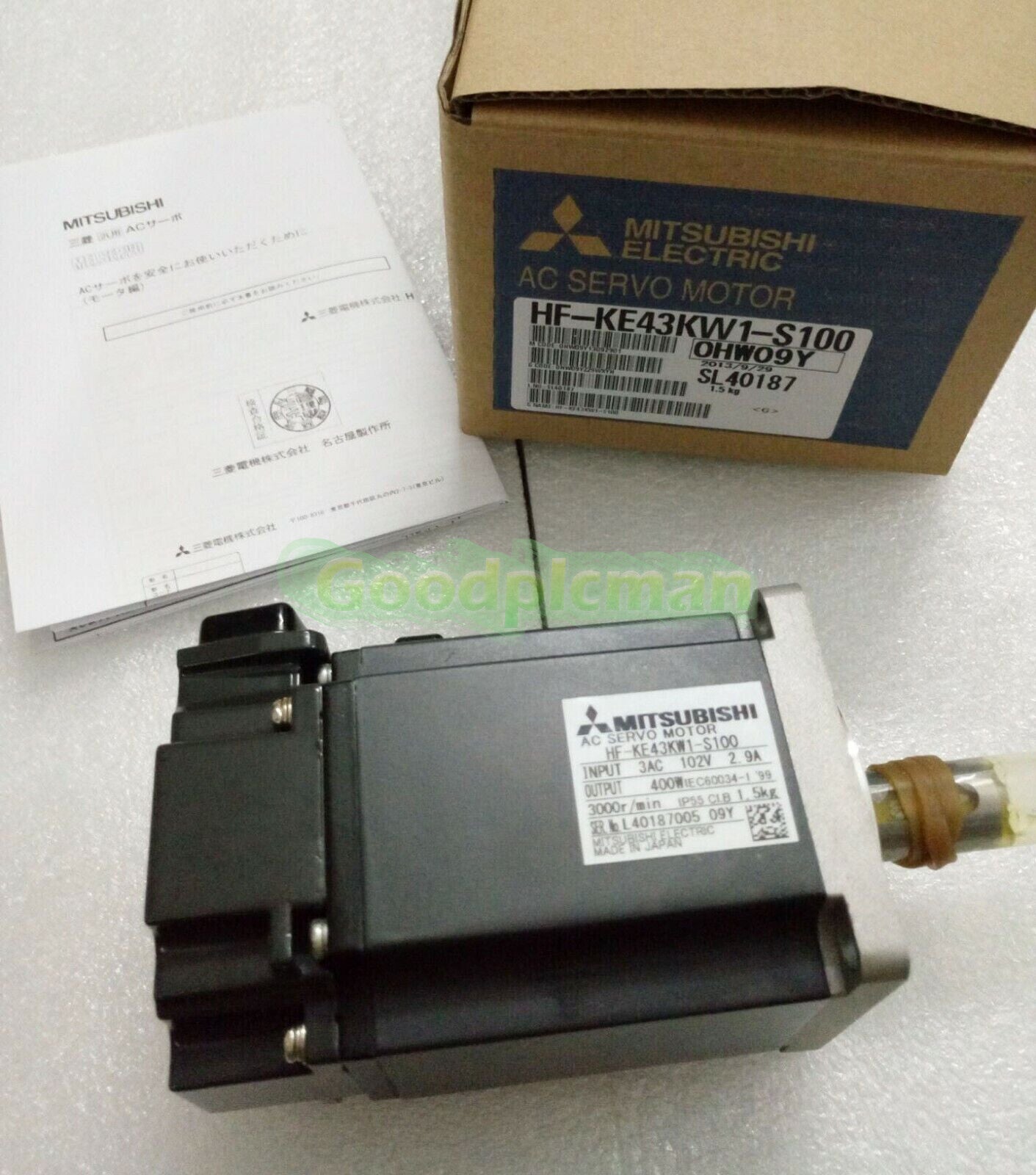 1PC MITSUBISHI HF-KE43KW1-S100 AC SERVO MOTOR