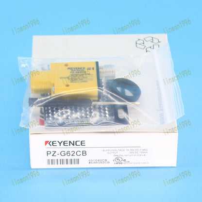KEYENCE PZ-G62CB Photoelectric Sensor In Box 1 Year - KEYENCE