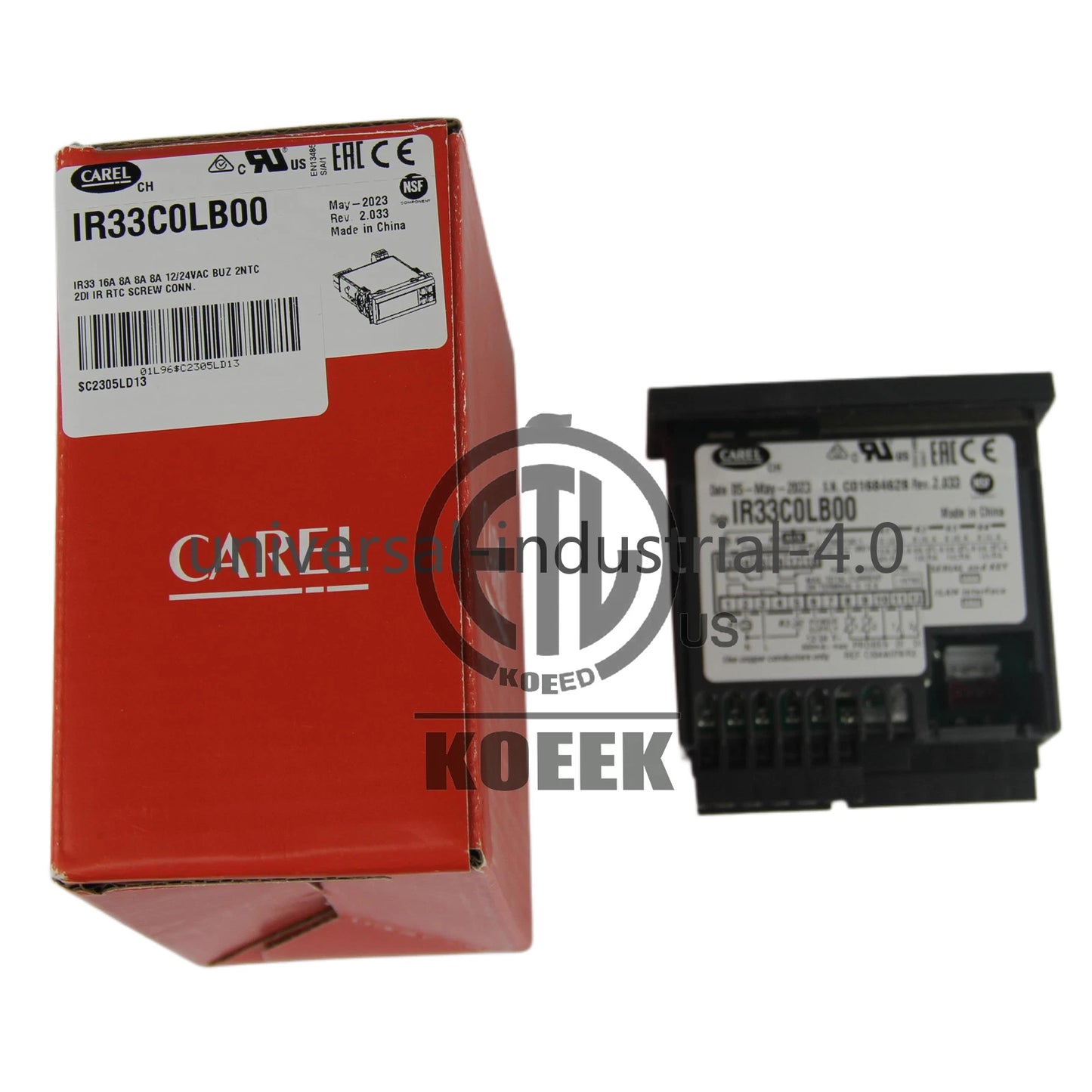 Carel IR33C0LB00 Temperature Controller #ko