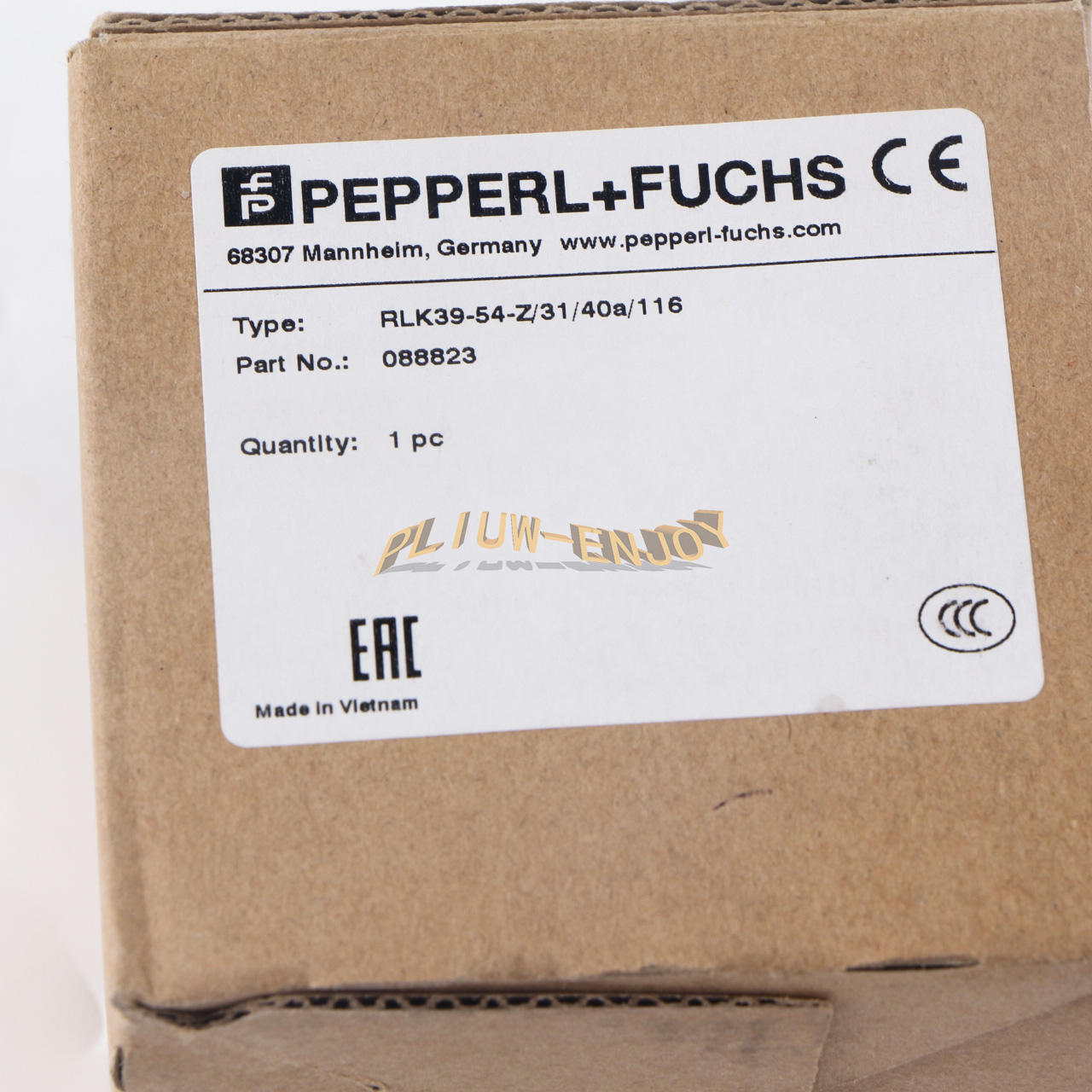new ONE Pepperl+ Fuchs Photoelectric Switch Sensor RLK39-54-Z/31/40a/116 088823 - PEPPERL+ FUCHS