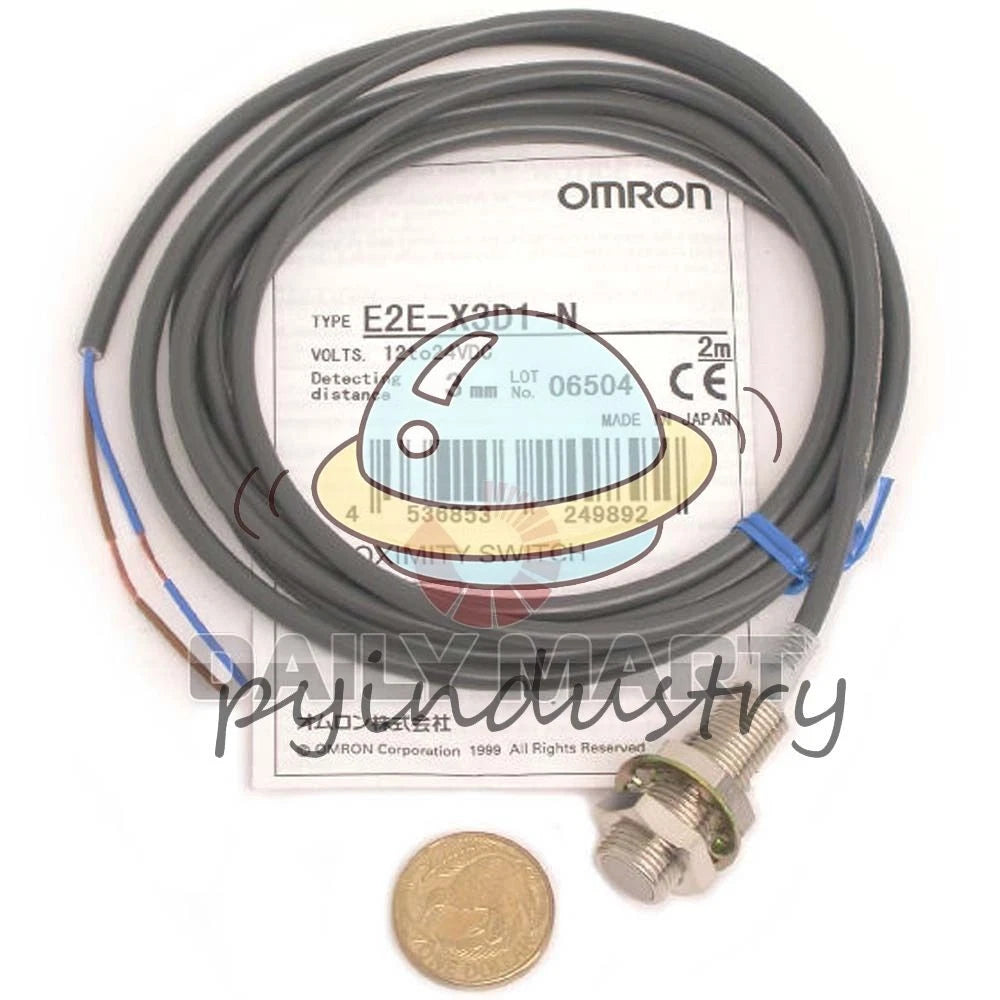 Omron E2E-X3D1-N 2M 2-Wire Standard Proximity Sensor 12~24VDC