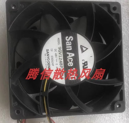 Sanyo SanAce120 9GV1248P1B04 DC48V 0.42A DC Inverter Cooling Fan