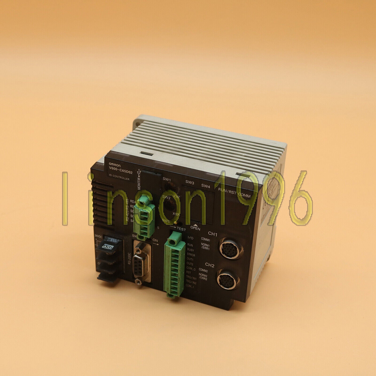 used Omron ID Controller V600CA5D02 V600CA5D02 Tested In OK - OMRON