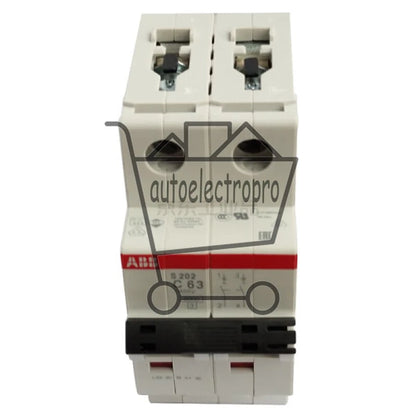 ABB S200 series miniature circuit breaker S202-C63 2-pole C Rated current 63A