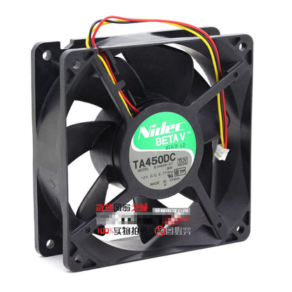 1pcs Nidec TA450DC B34659-57 12V 0.77A 12038 Speed measuring fan 3pin