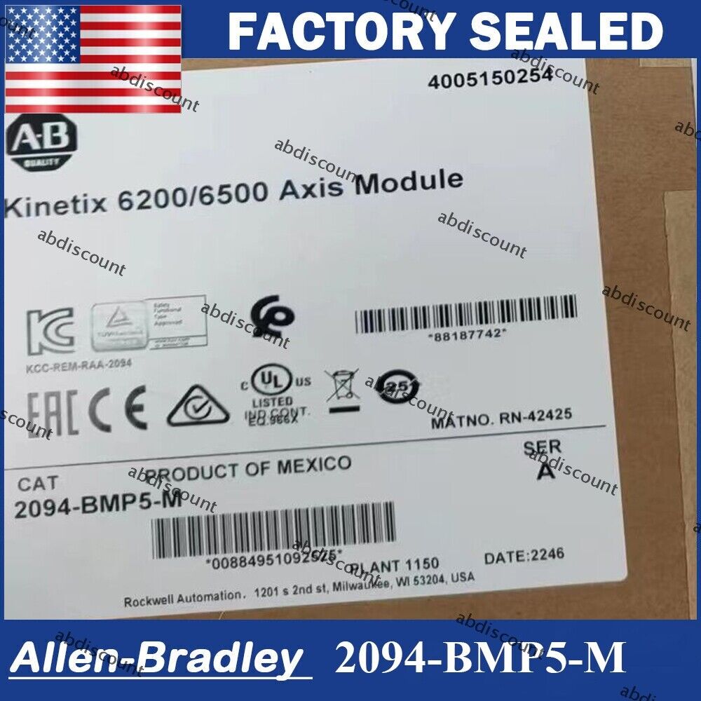 Allen Bradley Kinetix 6000 Axis Module 2094-BMP5-M - ALLEN BRADLEY