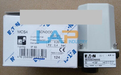MOLLER MCS4SONDOD Pressure Switch AC15 230V 2A & DC13 24V 2A - MOLLER