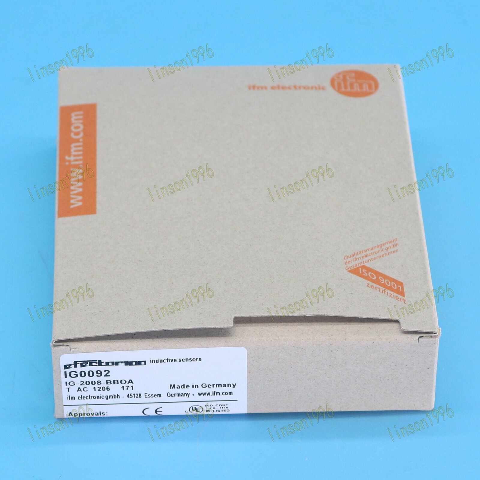 1PC IFM Proximity Switch Sensor IG0092 Fast Delivery - IFM