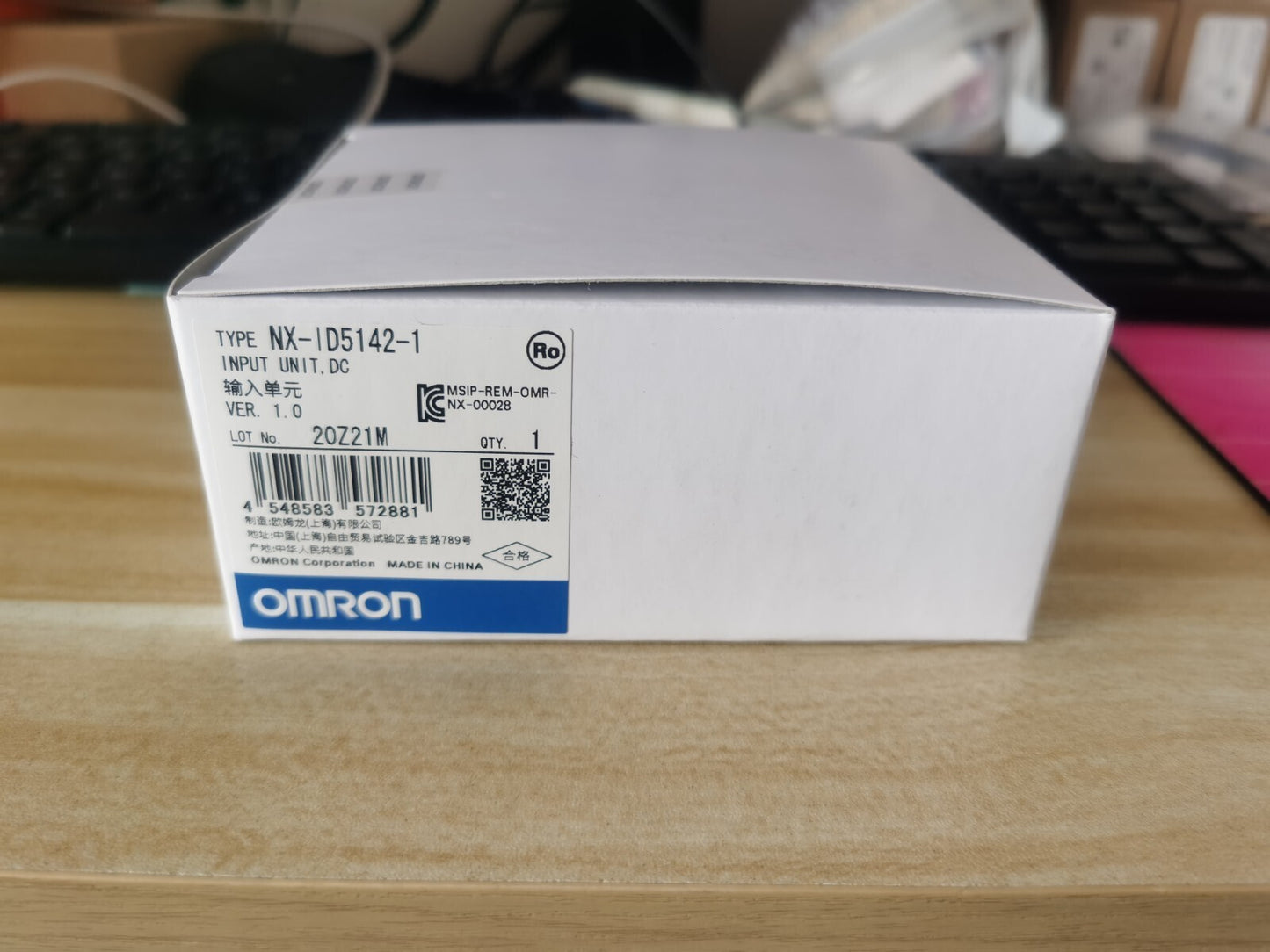 1PCS Omron NX-ID5142-1 NXID51421 Digital Input Unit In Box