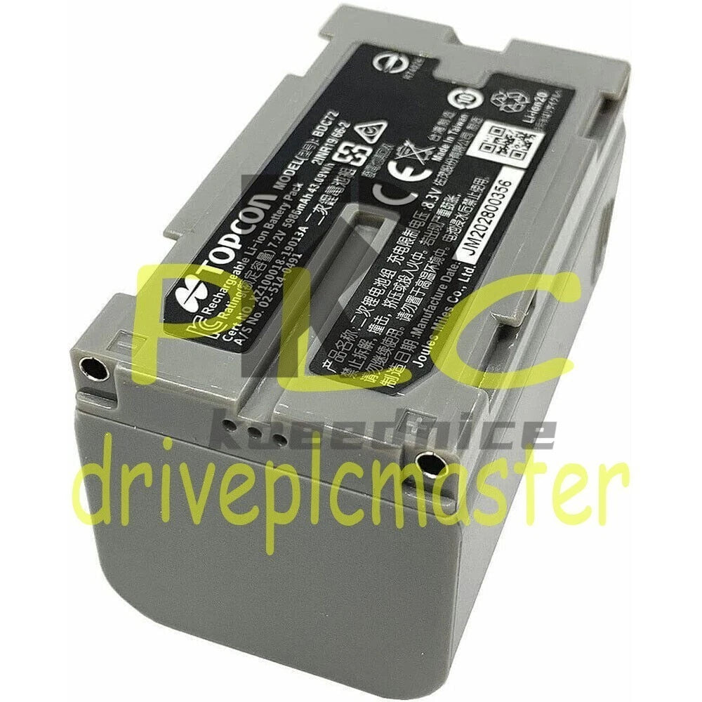 Li-ion Battery BDC72 For Topcon GM-52 Total Station 7.2V 5986mAh BDC72 battery