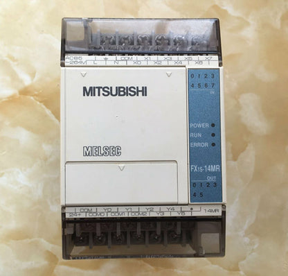 used ONE Mitsubishi PLC FX1S-14MR-001 FX1S14MR001 FX1S14MR - MITSUBISHI