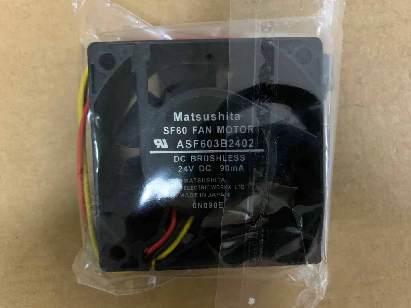 new MATSUSHITA ASF603B2402 Inverter cooling fan 24VDC 90MA 60*60*25mm