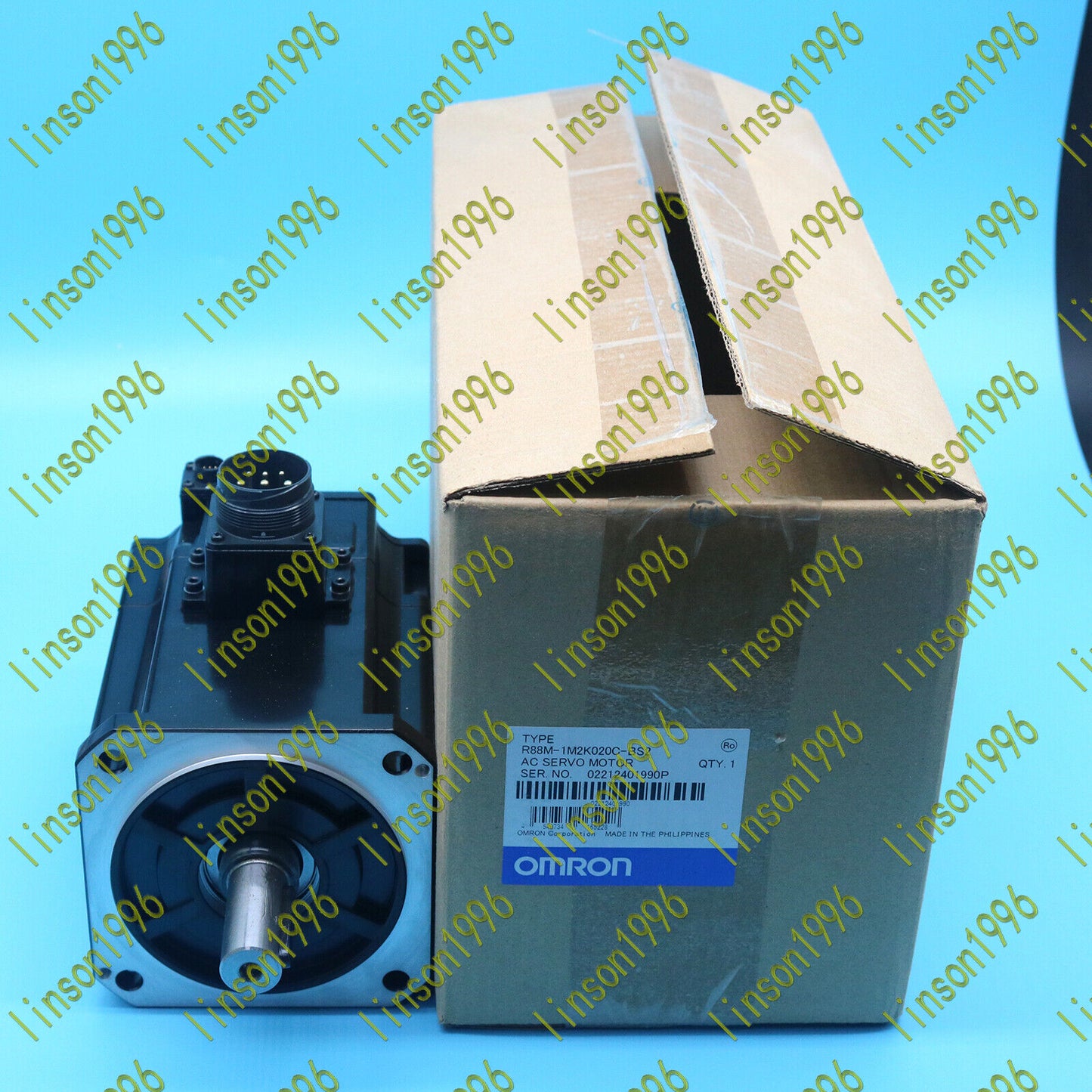 new ONE Omron R88M-1M2K020C-BS2 AC Servo Motor SPOT STOCK - OMRON