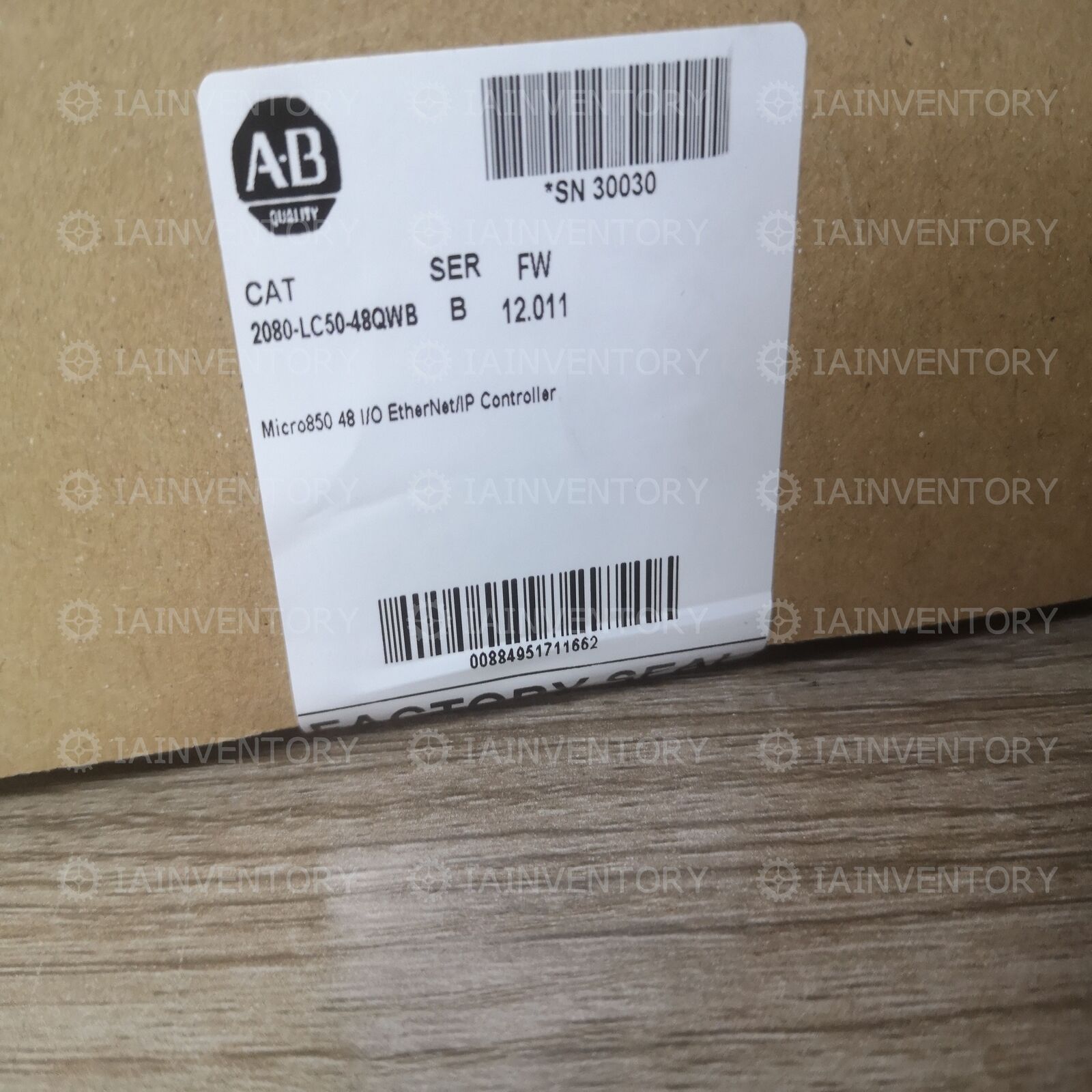 1PC Allen-Bradley 2080-LC50-48QWB Fast 2080 LC50 - ALLEN-BRADLEY