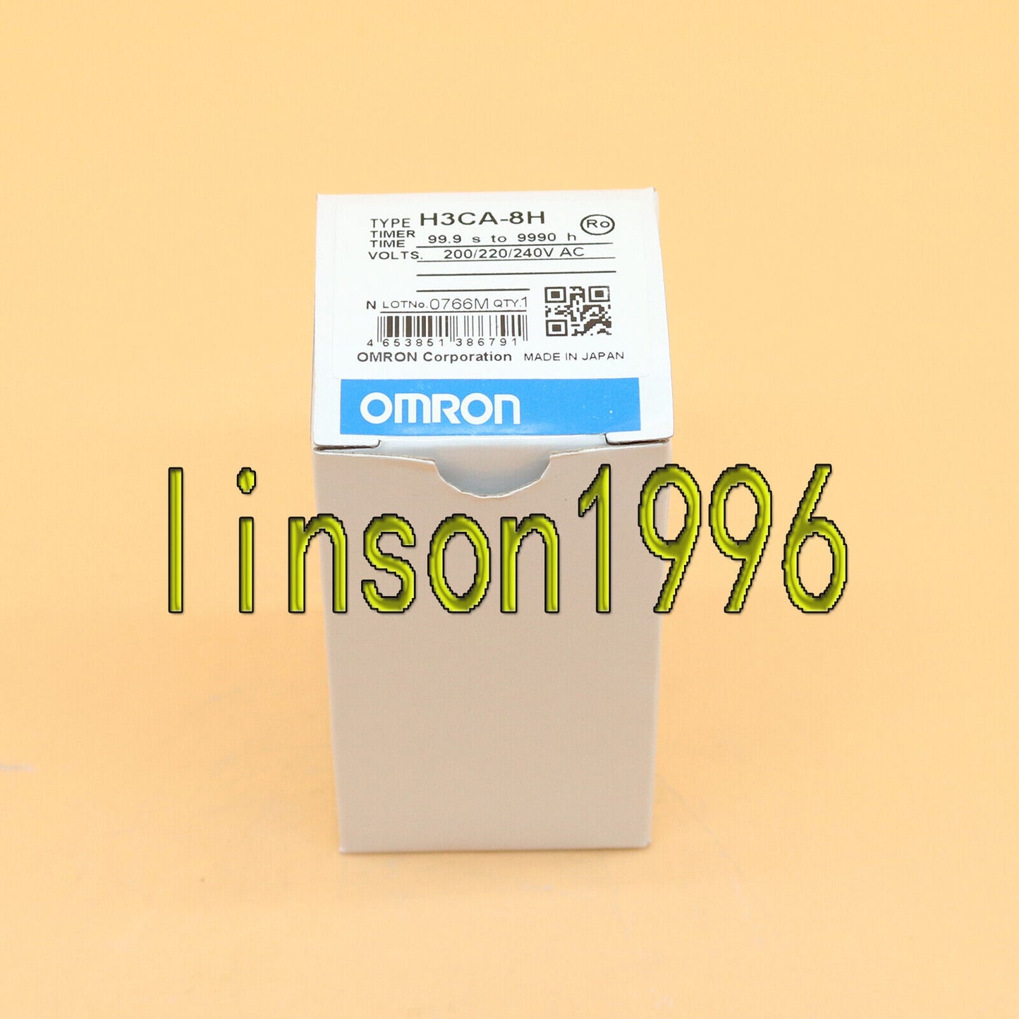 Omron H3CA8H Timer Relay Module 200-240VAC Solid-State Relay - OMRON